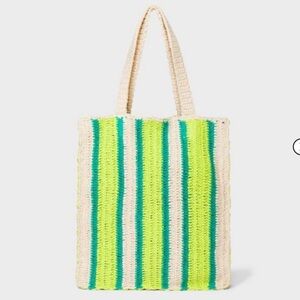 NWOT Crochet Tote Handbag TARGET